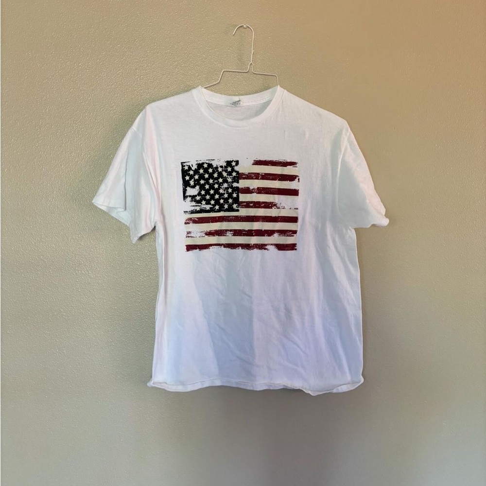 Rustic American Flag T